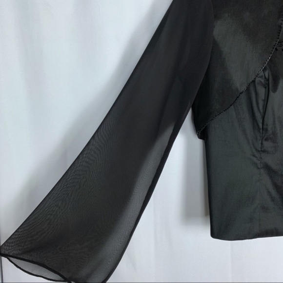 J.R. Nights women's beaded jacket camisole set 10 - Picture 3 of 8